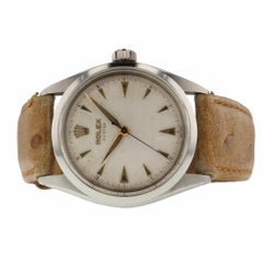 Rolex Oyster Precision Vintage Steel Manual Watch 6480, circa 1942