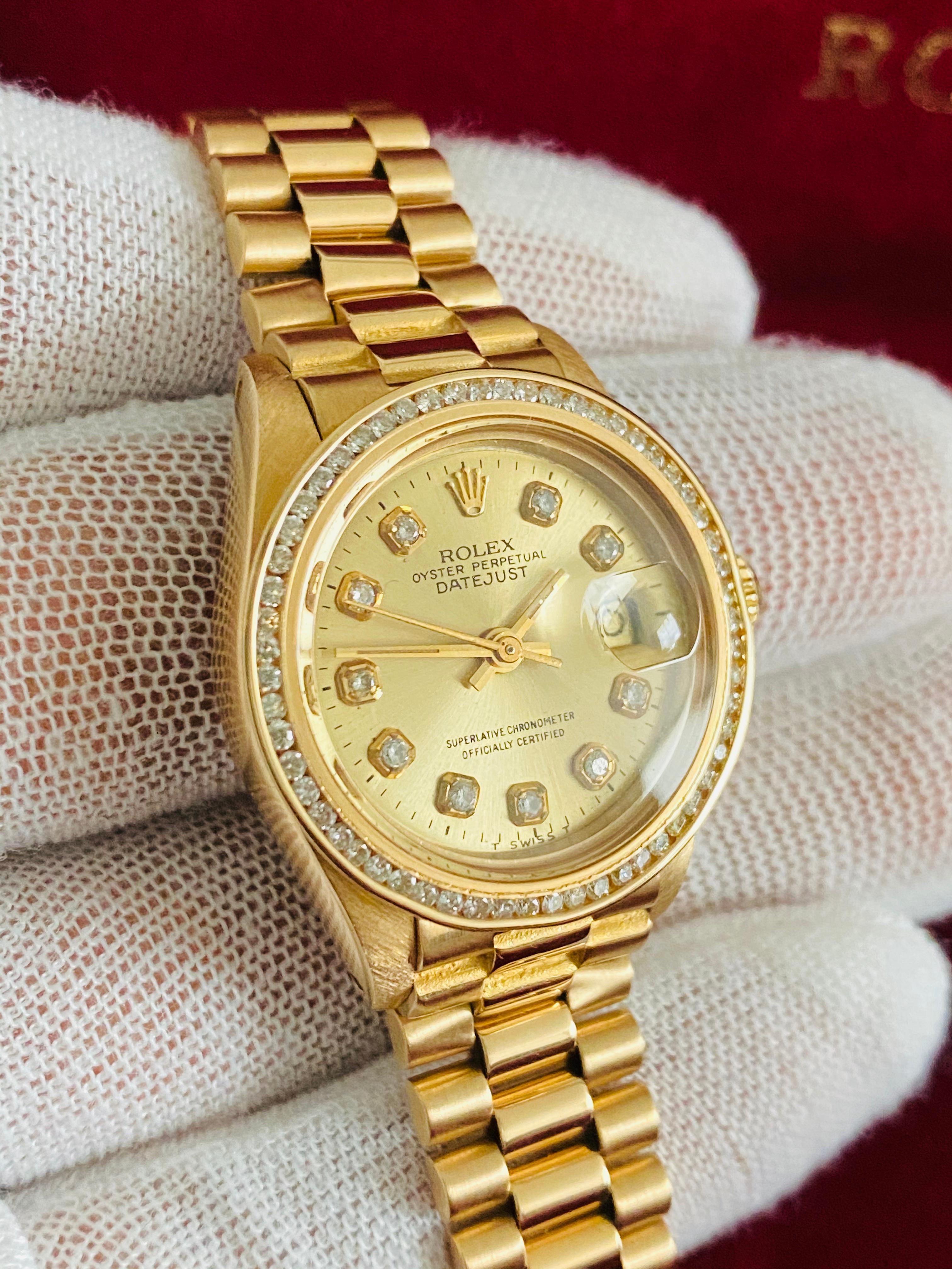 rolex 8570f geneve 750 18k