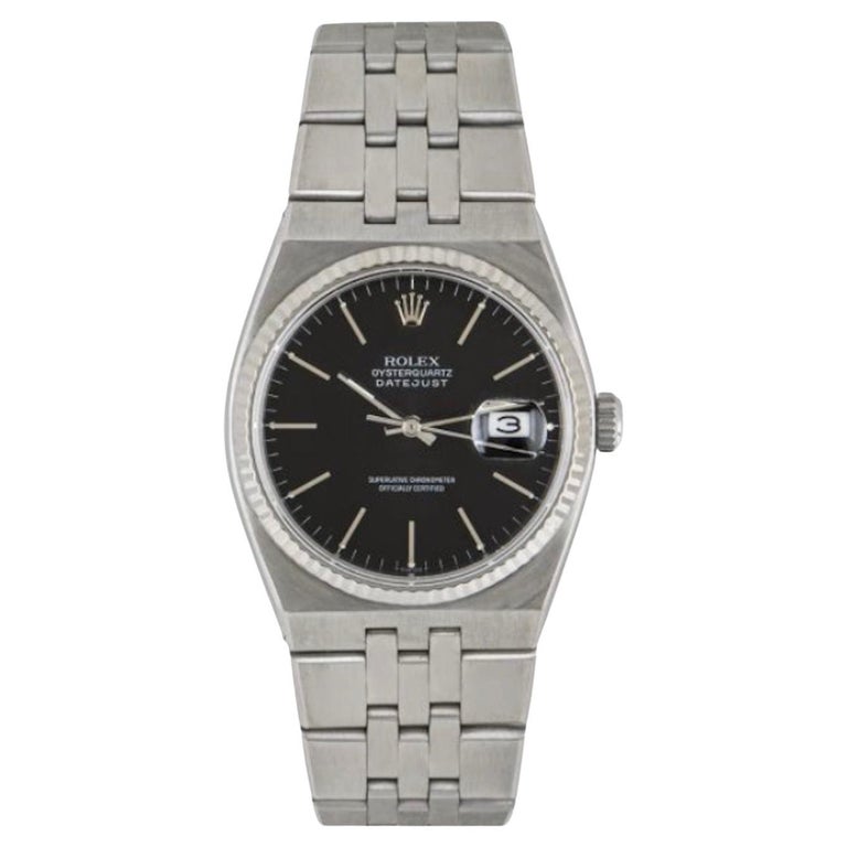 Rolex Oyster Quartz Date Just 17014 Watch at 1stDibs
