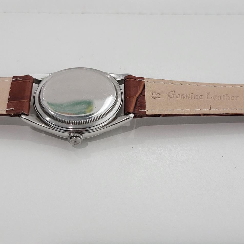 Rolex Oyster Ref 4499 34m Mens Manual Wind 1940s Swiss Vintage RA582B For Sale 6