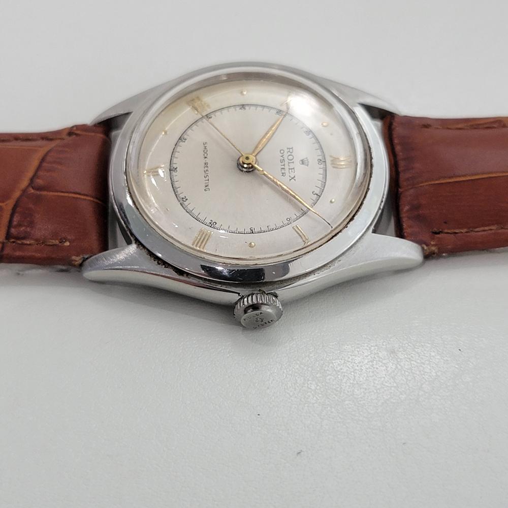 Rolex Oyster Ref 4499 34m Mens Manual Wind 1940s Swiss Vintage RA582B For Sale 1