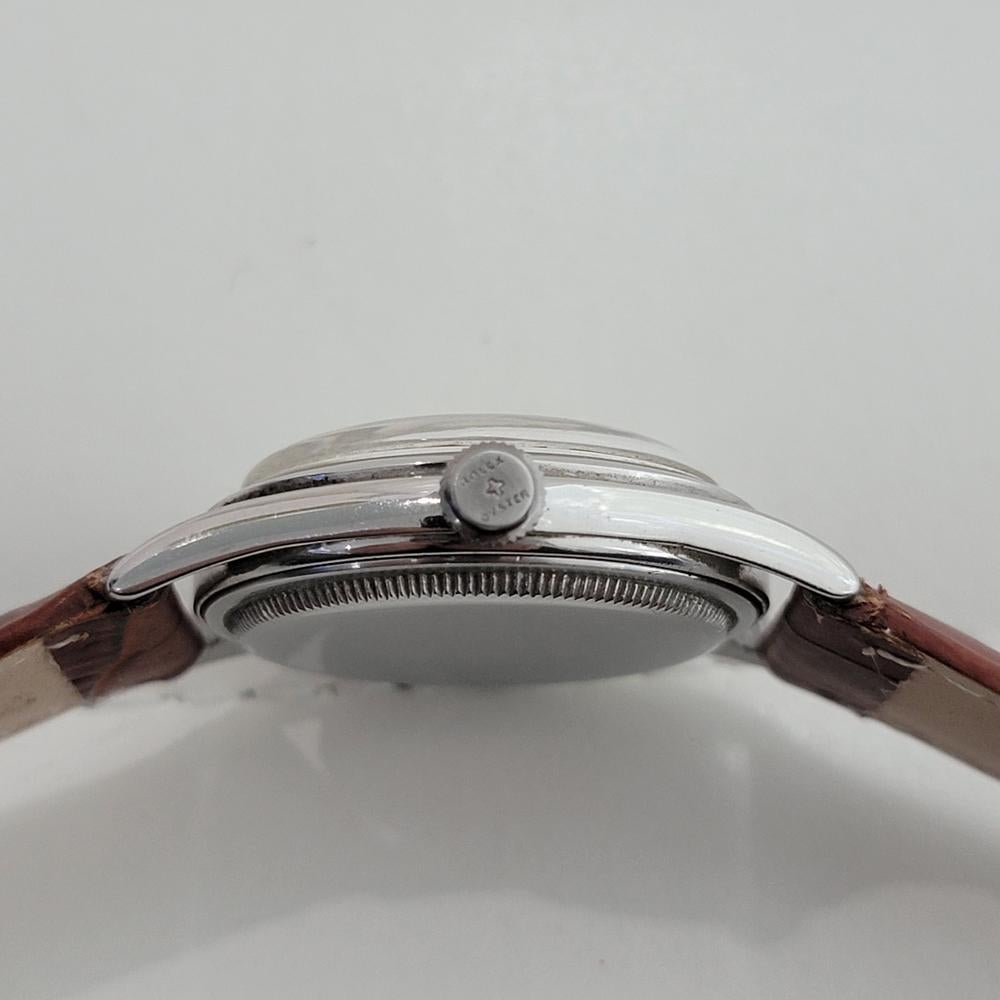 Rolex Oyster Ref 4499 34m Mens Manual Wind 1940s Swiss Vintage RA582B For Sale 5