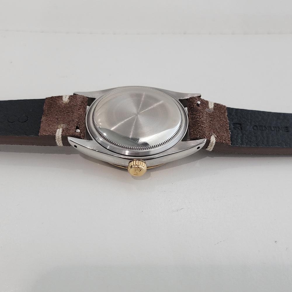 Rolex Oyster Ref 6605 Datejust Mens 1950s 36mm Automatic w Roulette Wheel RA625 en vente 6