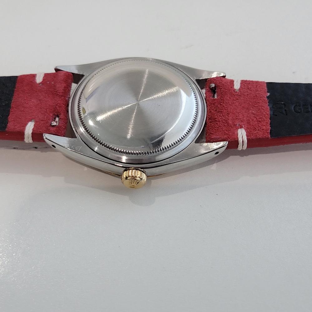 Rolex Oyster Ref 6605 Datejust Hombre 1950s 36mm Automático c Ruleta RA625 en venta 6