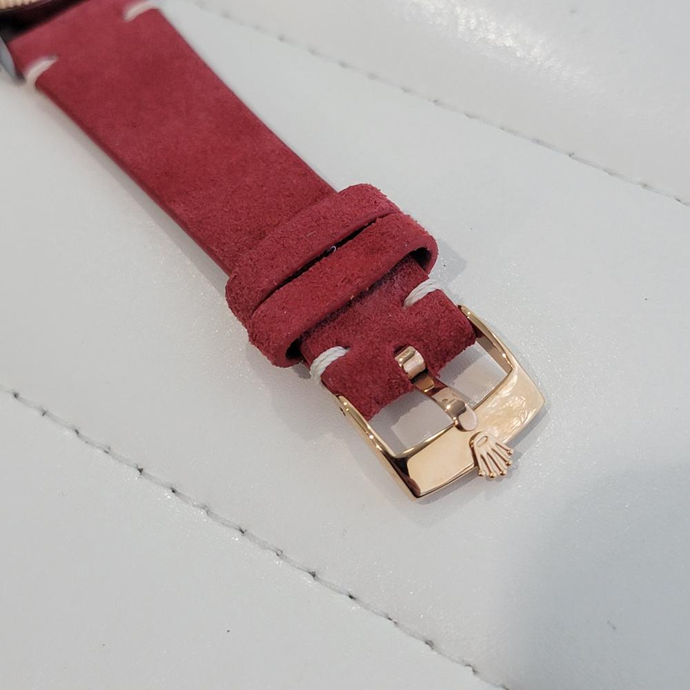 Rolex Oyster Ref 6605 Datejust Hombre 1950s 36mm Automático c Ruleta RA625 en venta 4