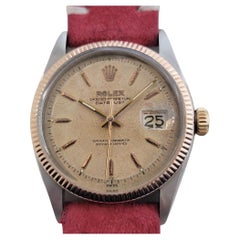 Rolex Oyster Ref 6605 Datejust Uomo 1950s 36mm Automatico con Ruota Roulette RA625