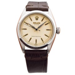 Rolex Oyster Reference 6480 Stainless Steel Watch, 1955