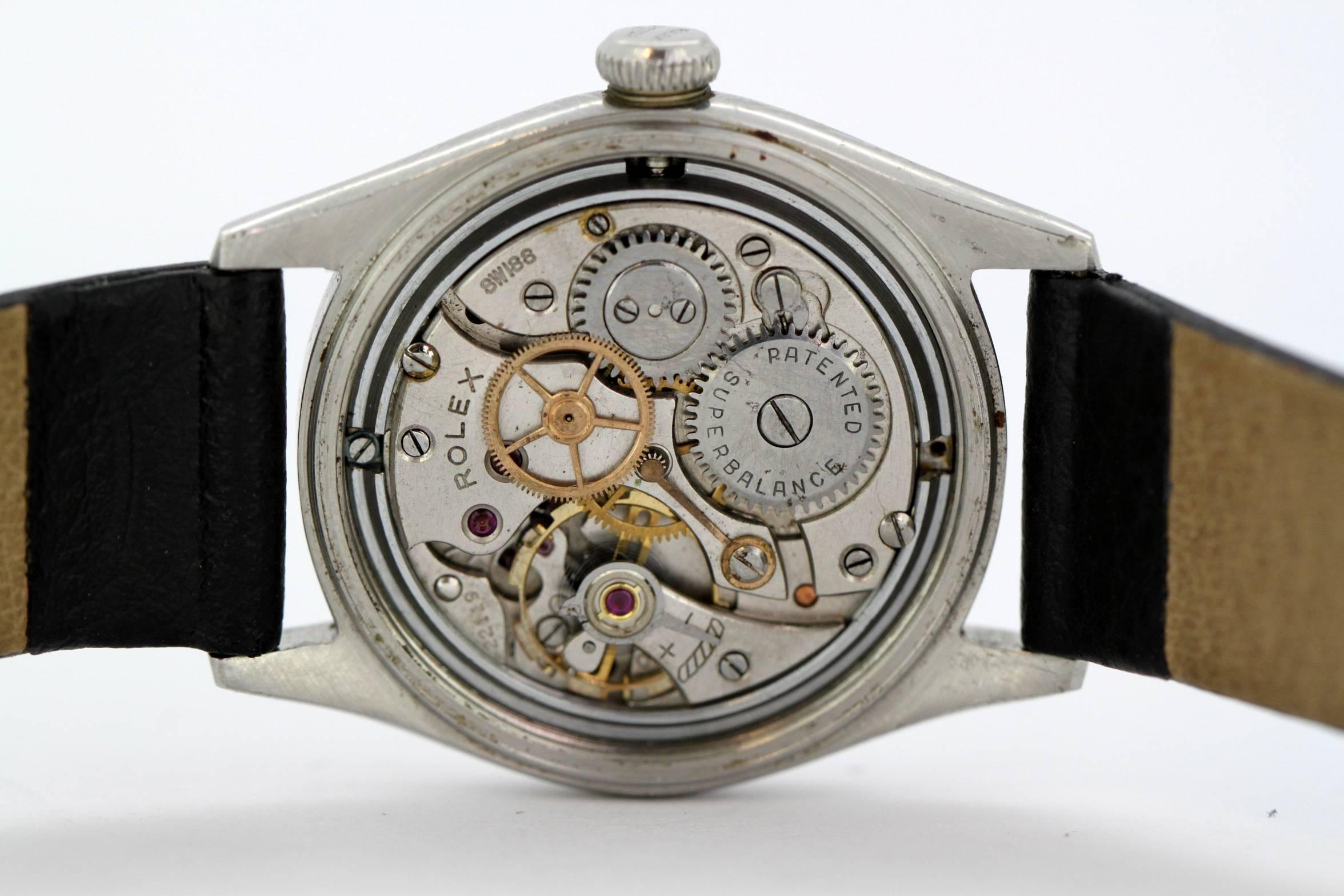 Rolex Oyster Royal Manual Winding Wristwatch, circa 1940s 7