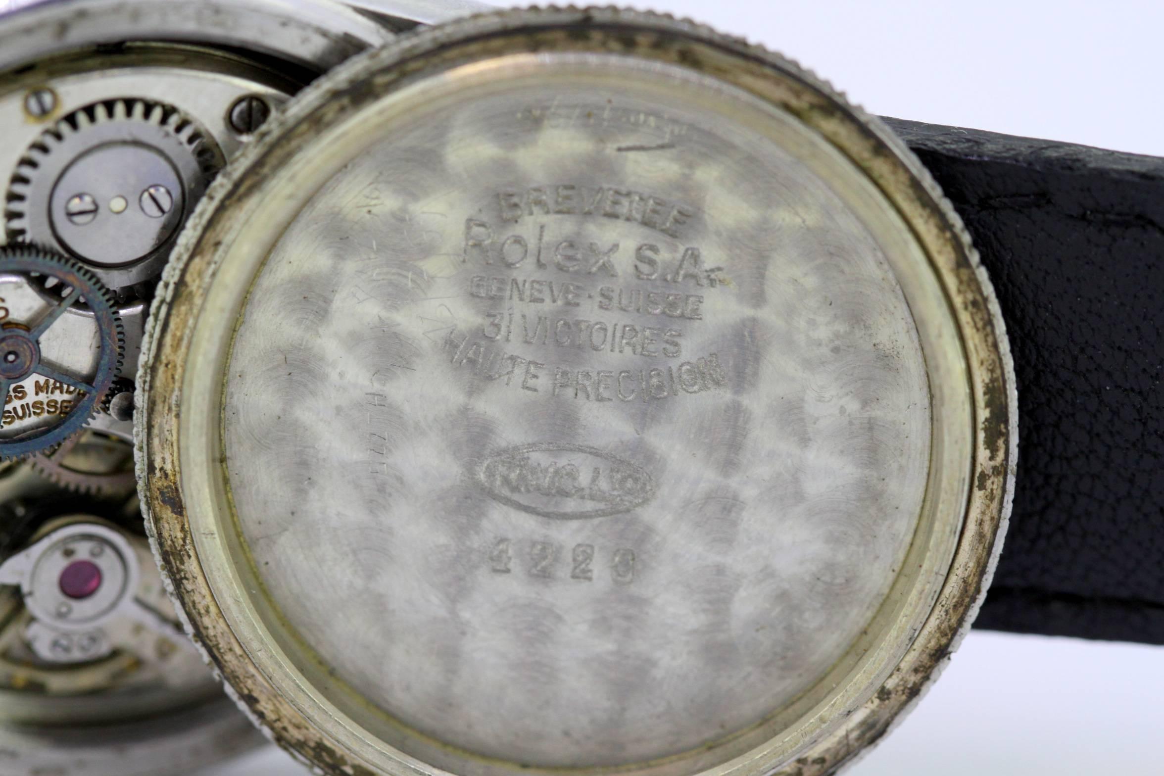 Rolex Oyster Royal Manual Winding Wristwatch, circa 1940s 9