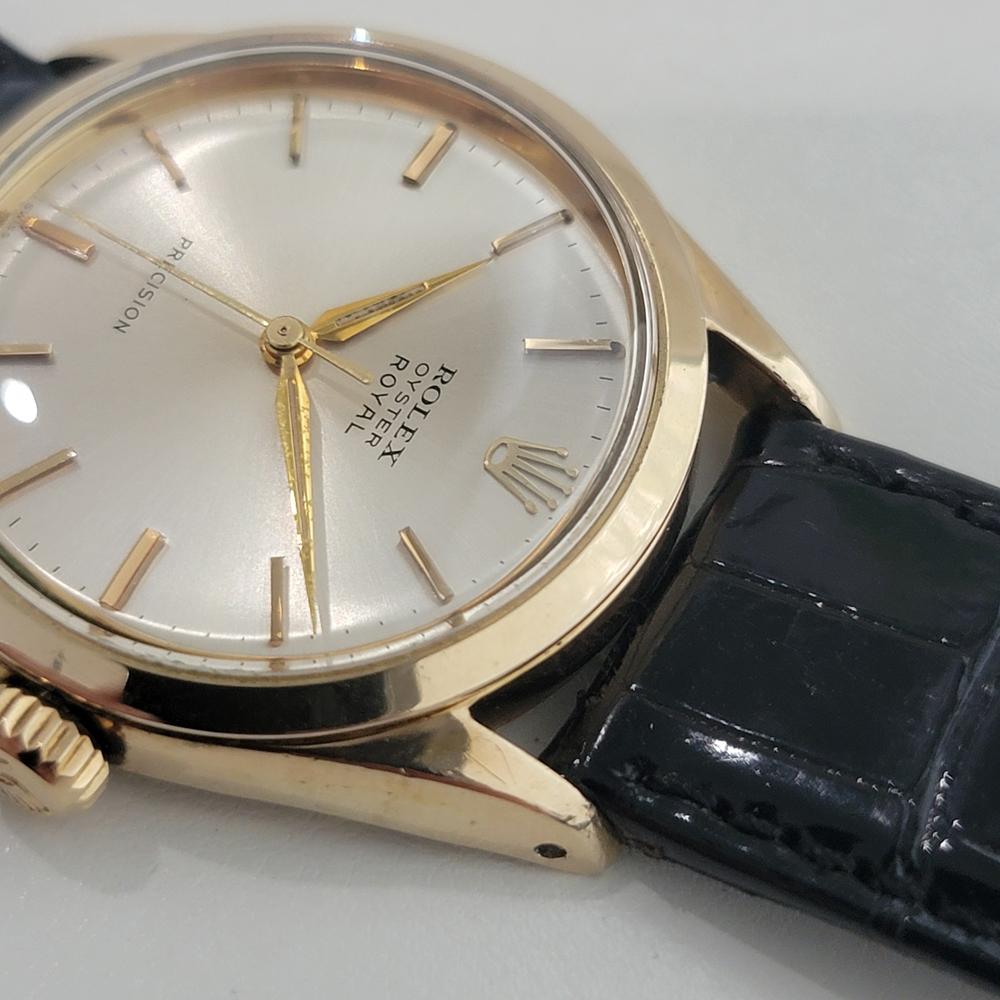 Rolex Oyster Royal Precision 6426 34mm Gold Capped Mens Manual Wind 1960s RA546 For Sale 1