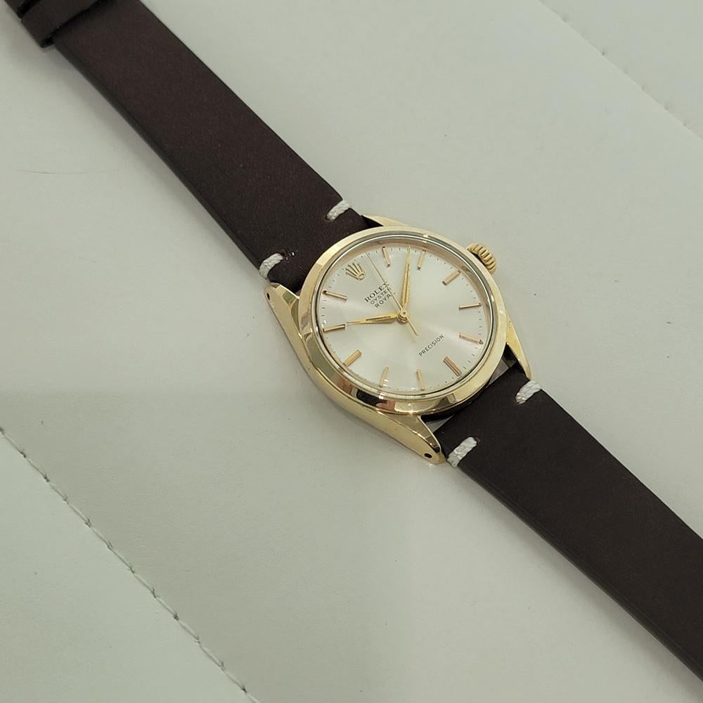 Rolex Oyster Royal Precision 6426 34mm Gold Capped Mens Manual Wind 1960s RA546B For Sale 2