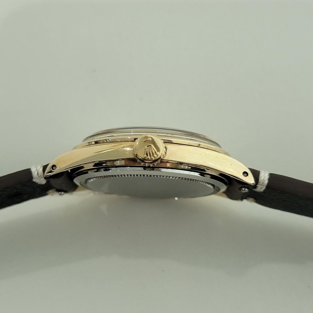 Rolex Oyster Royal Precision 6426 34mm Gold Capped Mens Manual Wind 1960s RA546B For Sale 4