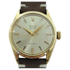 Rolex Oyster Royal Precision 6426 34mm Gold Capped Mens Manual Wind 1960s RA546B