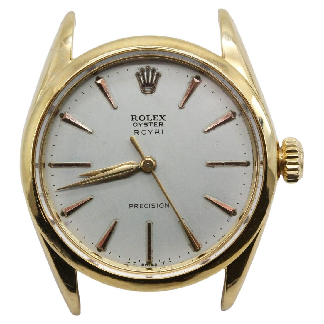 Rolex Oyster Royal Precision Model 6426 34mm Watch Circa 1950s