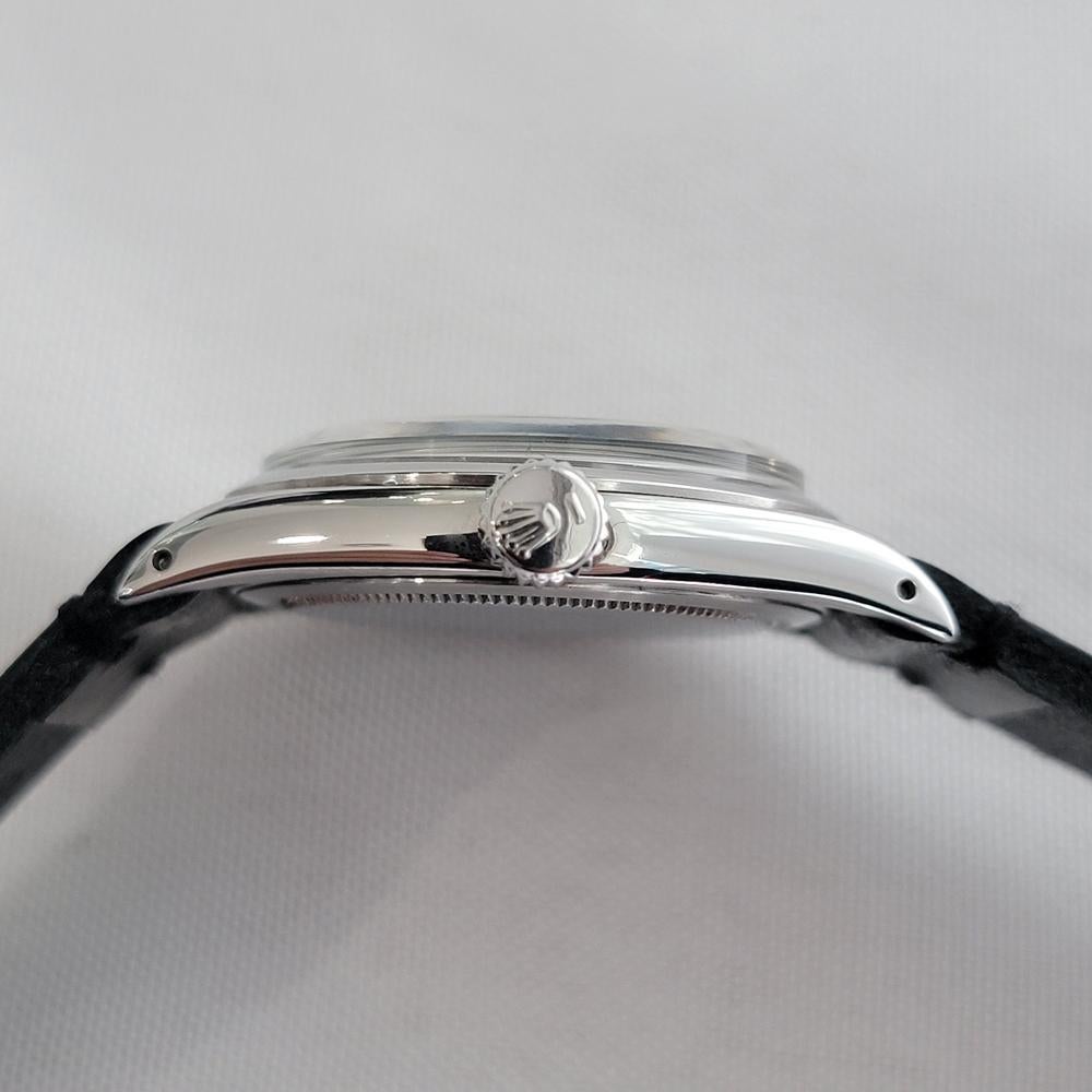 Rolex Oyster Royal Precision Ref 6426 34mm Mens 1950s Vintage Hand Wind RA681B en venta 4
