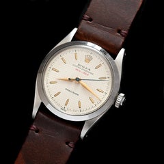 Rolex Oyster Speedking Manual Red Depth Honeycomb Dial 6420, 1955's