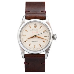 Vintage Rolex Oyster Speedking Manual Red Depth Honeycomb Dial 6420, 1955's