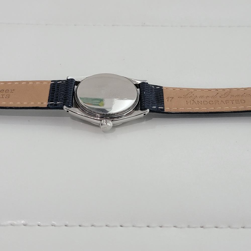 Rolex Oyster Speedking Precision Ref 6420 30mm Midsize Manual Wind 1950s RA571 en vente 6