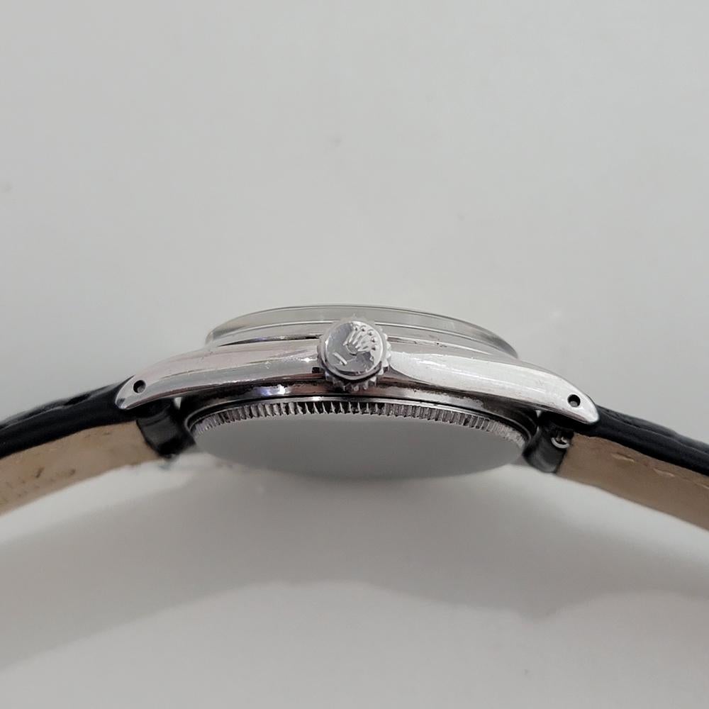 Rolex Oyster Speedking Precision Ref 6420 30mm Midsize Manual Wind 1950s RA571 For Sale 4