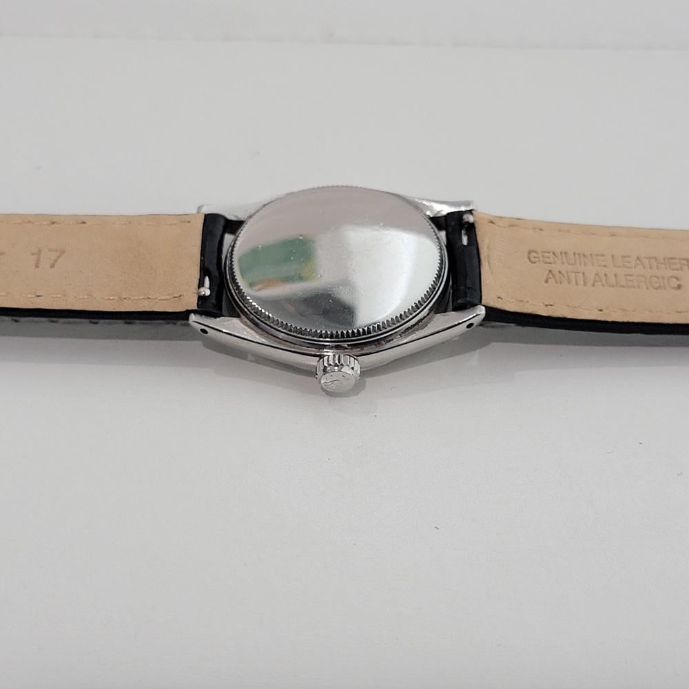 Rolex Oyster Speedking Precision Ref 6420 30mm Midsize Manual Wind 1950s RA571 For Sale 5