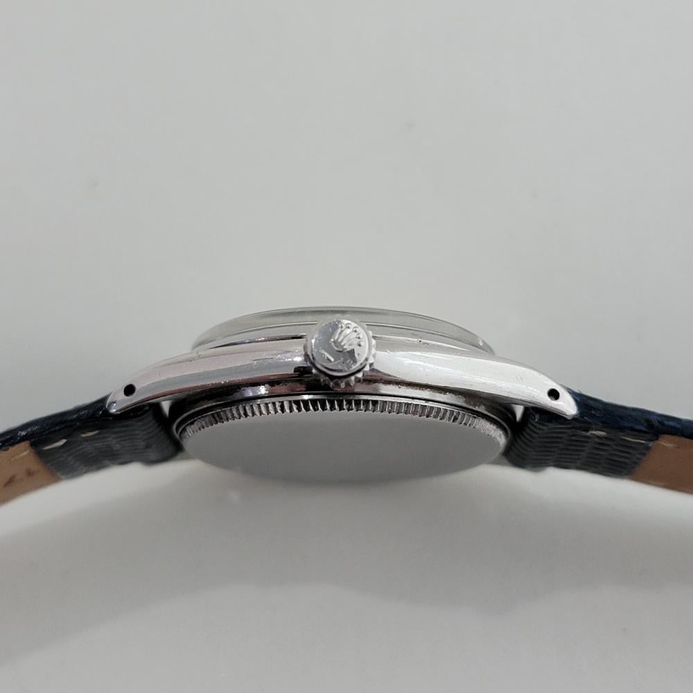 Rolex Oyster Speedking Precision Ref 6420 30mm Midsize Manual Wind 1950s RA571 en vente 5