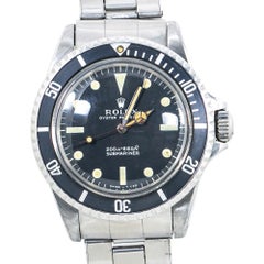 Rolex Oyster Submariner 5513 1.6MAutomatic Vintage Matte Dial Meters First Watch