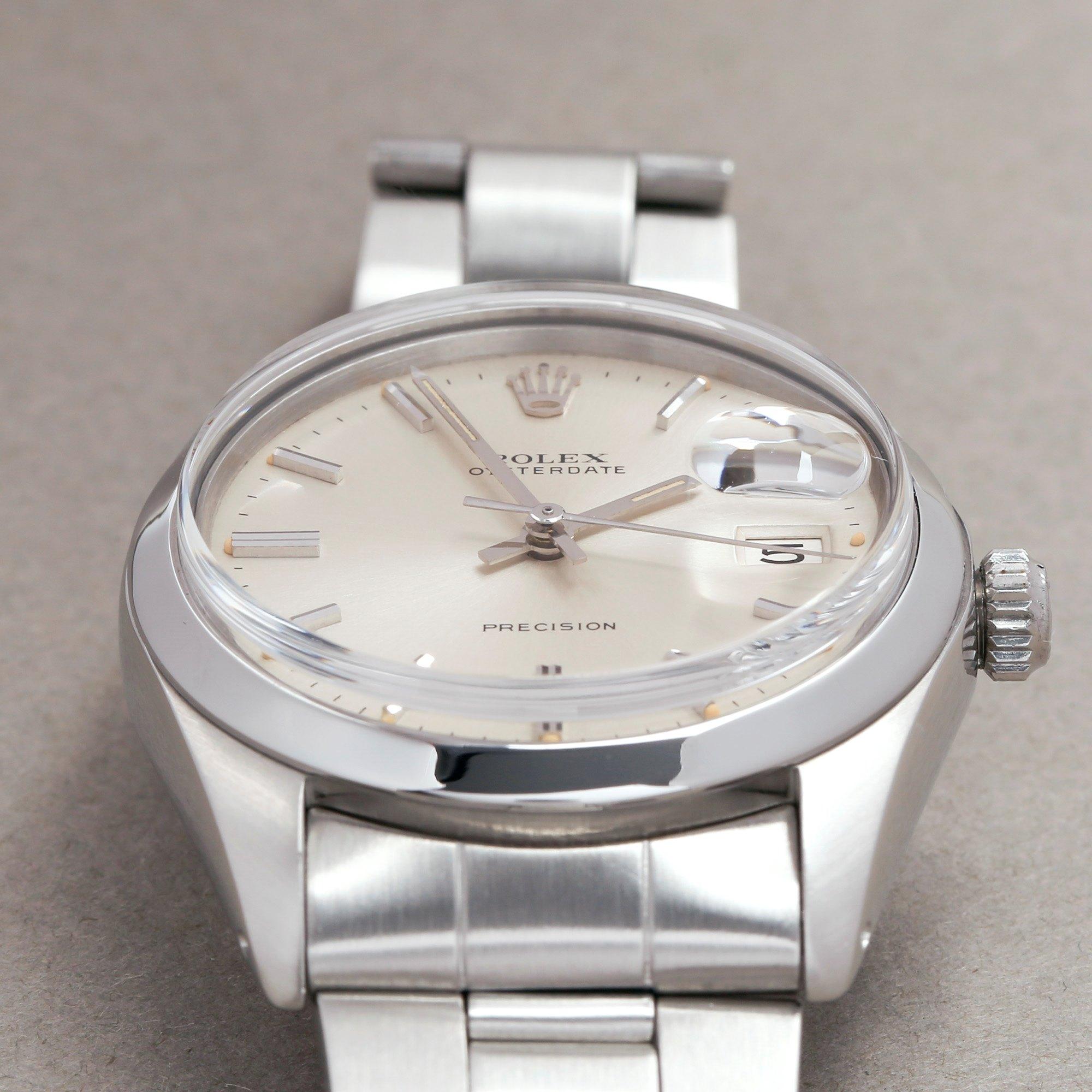 Rolex Oysterdate 6694 Unisex Stainless Steel Watch 3