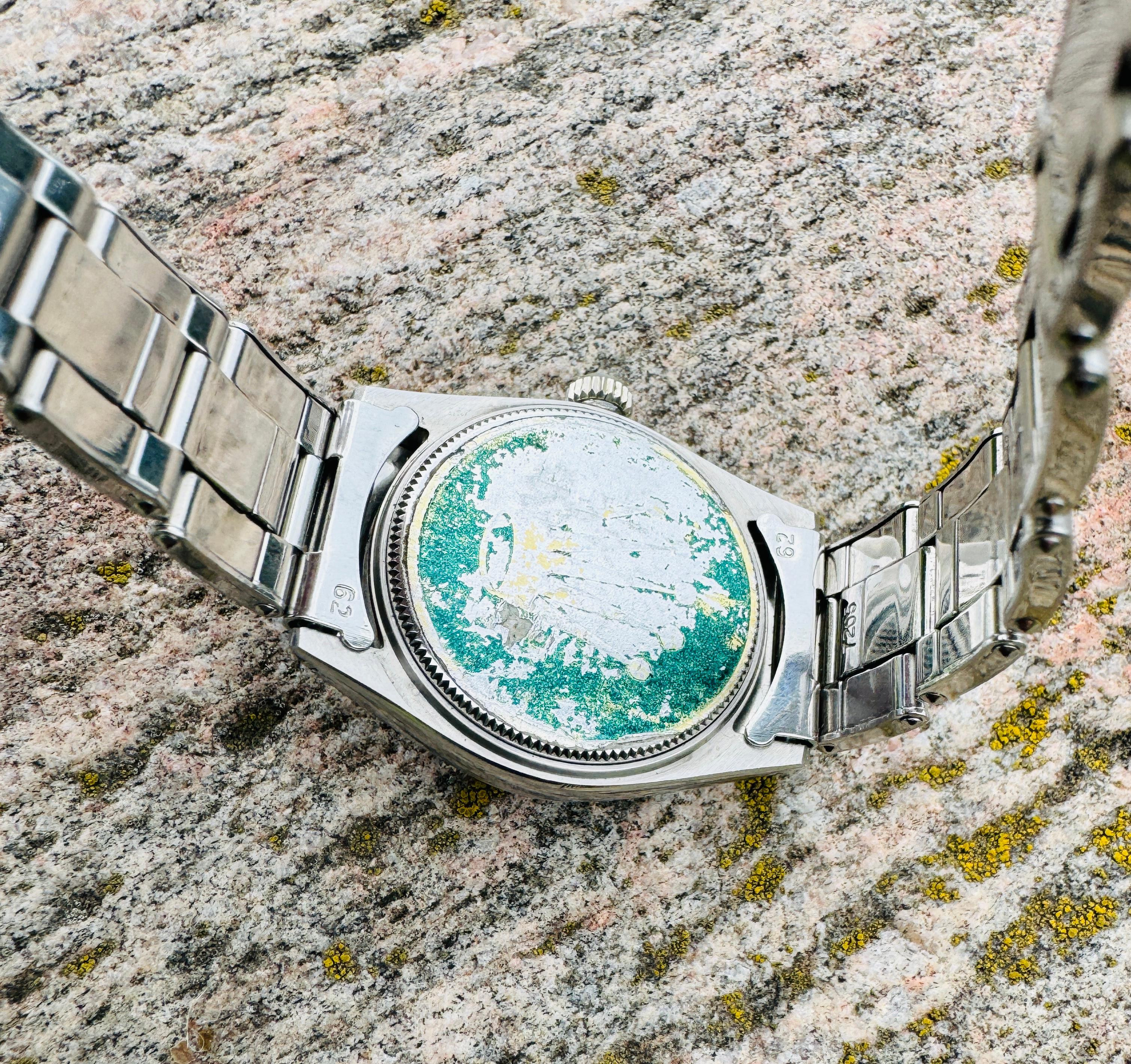 Rolex Oysterdate Precision 6466 Schwarzes Zifferblatt Seltene ausgezeichneter Zustand Uhr 10
