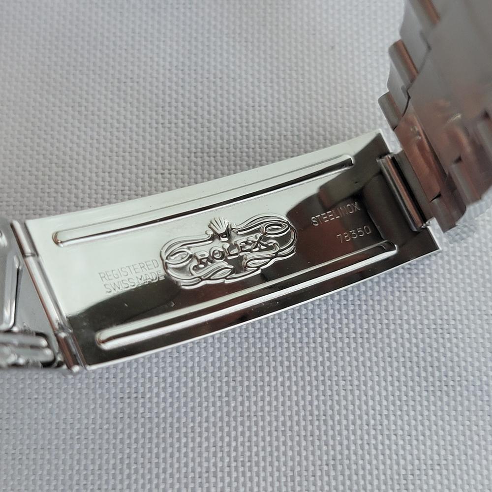 Rolex Oysterdate Precision 6694 34mm Mens 1980s Hand Wind All Original RA683 en vente 6