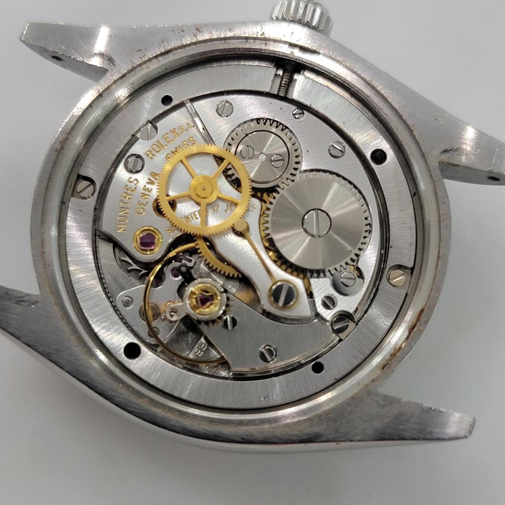 Rolex Oysterdate Precision 6694 34mm Mens 1980s Hand Wind All Original RA683 en vente 8