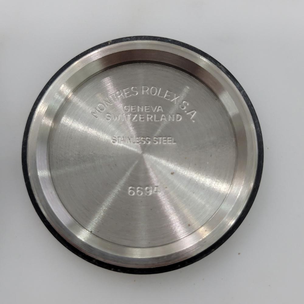Rolex Oysterdate Precision 6694 34mm Mens 1980s Hand Wind All Original RA683 en vente 9