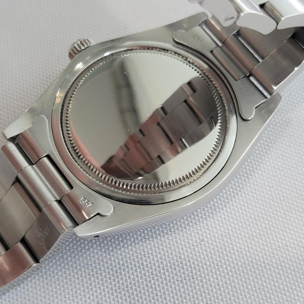 Rolex Oysterdate Precision 6694 34mm Mens 1980s Hand Wind All Original RA683 en vente 5