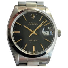 Rolex Oysterdate Precision 6694 34mm Mens 1980s Hand Wind All Original RA683