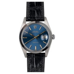 Rolex Oysterdate Precision 6694 Blue Sunburst Dial 5.7m Serial 1978 Rolex Oysterdate Precision 6694 Blue Sunburst Dial 5.7m Serial 1978