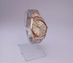 Rolex Oysterdate Precision 6694 Rare Two Tone Men's Watch