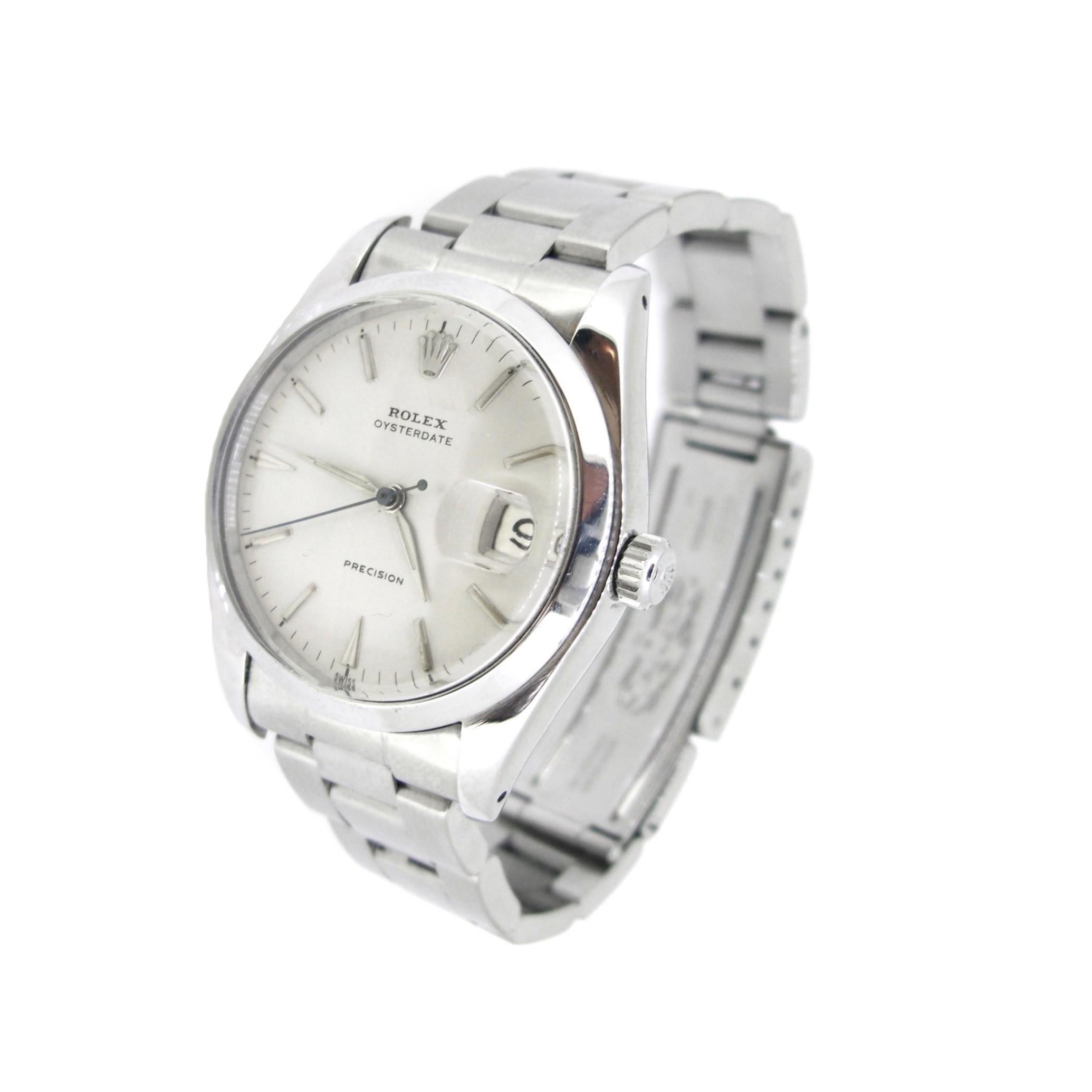 rolex oysterdate precision 6694 review