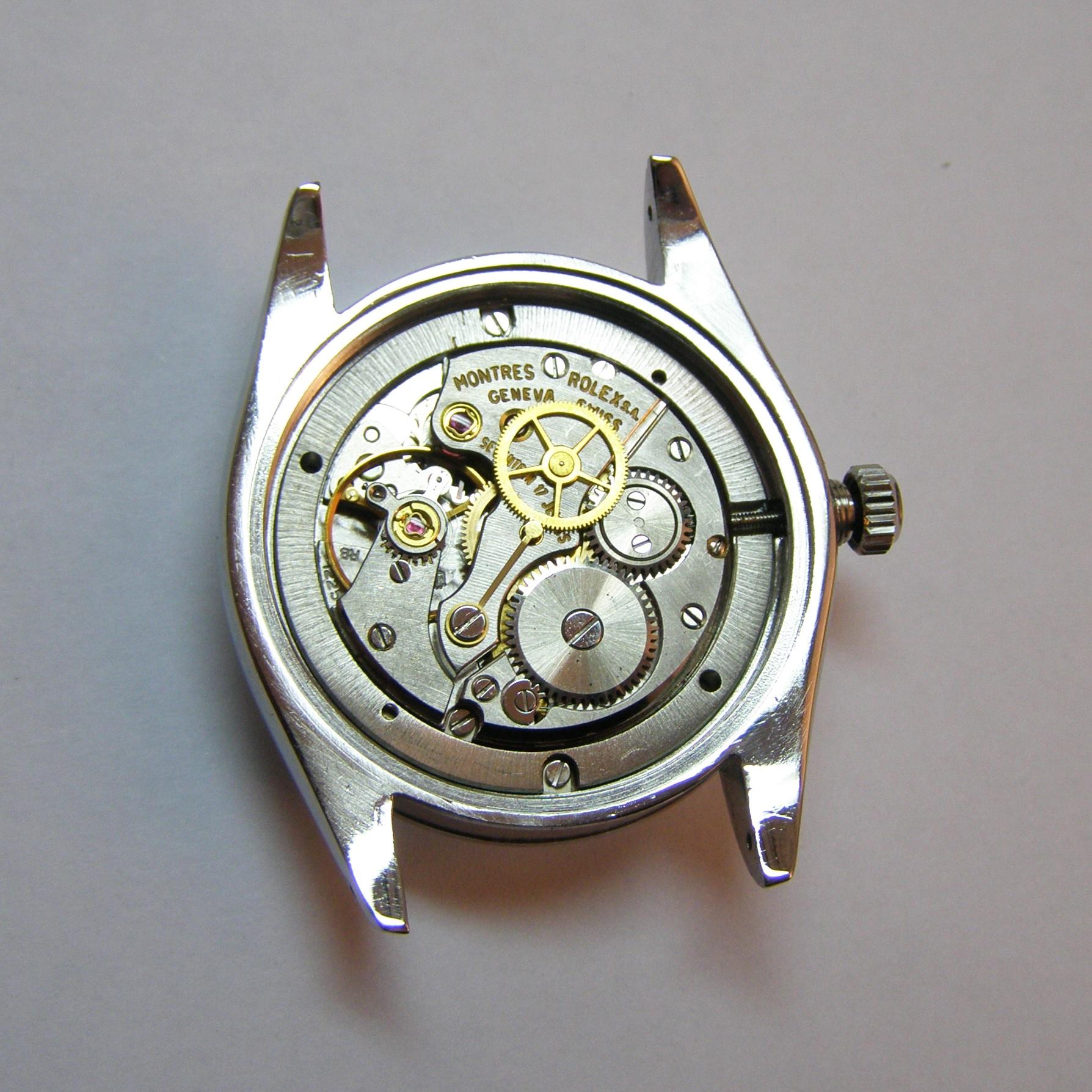 Women's or Men's Rolex Oysterdate Precision 6694 Stainless Steel Watch