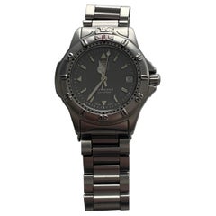 TAG HEUER WF1211.KO GRAY FACE STAINLESS STEEL watch
