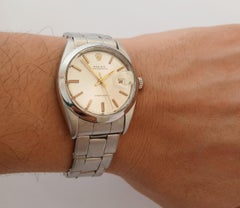 Rolex Oysterdate Precision 6694 W Rolex Rivet Oyster Elastic Bracelet ( 6635)