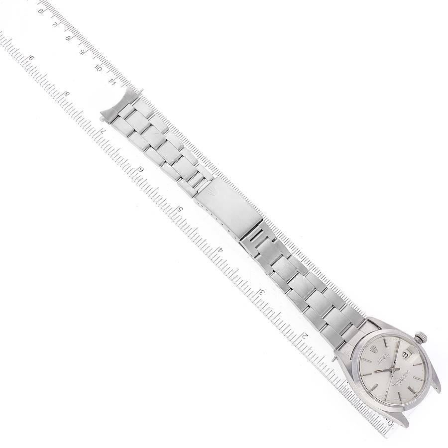 Rolex OysterDate Precision Hysteric Glamour Dial Steel Vintage Mens Watch 6694 3