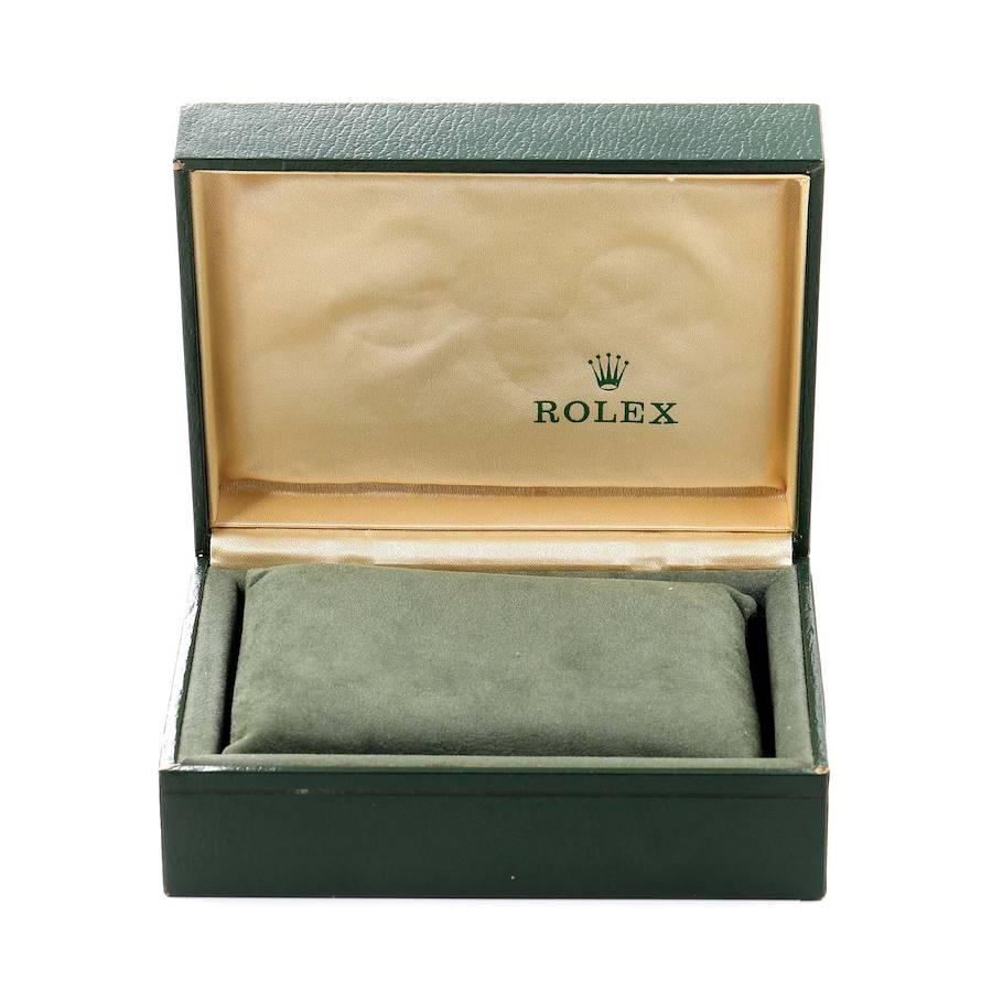 Rolex OysterDate Precision Hysteric Glamour Dial Steel Vintage Mens Watch 6694 4