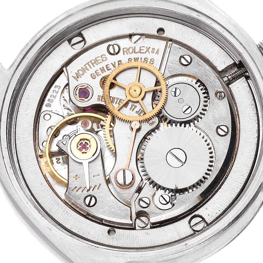 Rolex OysterDate Precision Hysteric Glamour Dial Steel Vintage Mens Watch 6694 1