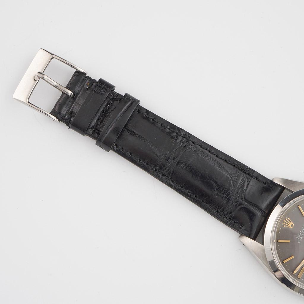 Steel Rolex Oysterdate Precision Mens Wristwatch