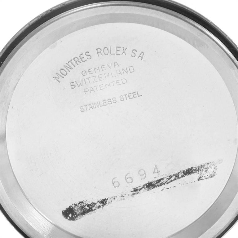 Rolex OysterDate Precision Oyster Bracelet Vintage Men's Watch 6694 For ...