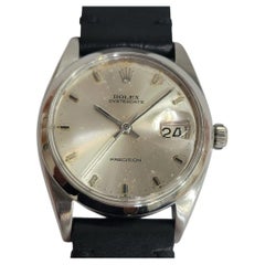 Rolex Oysterdate Precision Ref 6694 34mm 1960s Mens Vintage Manual Wind RA670C
