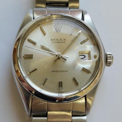 Rolex Oysterdate Precision Ref 6694 34mm 1960s Mens Vintage Manual Wind RA774