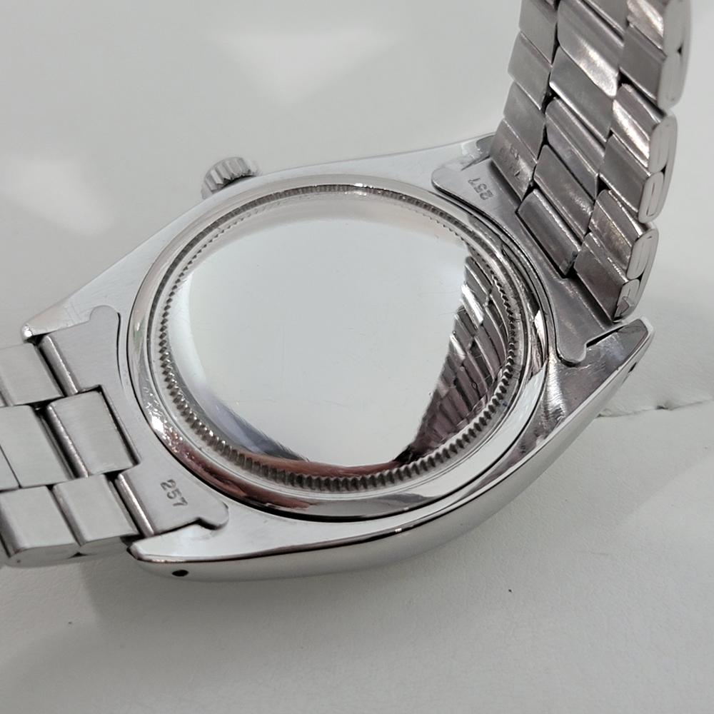 Rolex Oysterdate Precision Ref 6694 34mm Mens Manual Wind 1960s Vintage RA544S en venta 5