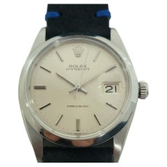 Rolex Oysterdate Precision Ref 6694 34mm Mens Manual Wind 1960s Vintage RA562