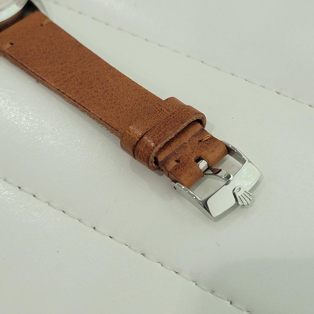 Rolex Oysterdate Precision Ref 6694 34mm Mens Manual Wind 1960s Vintage RA562B For Sale 4