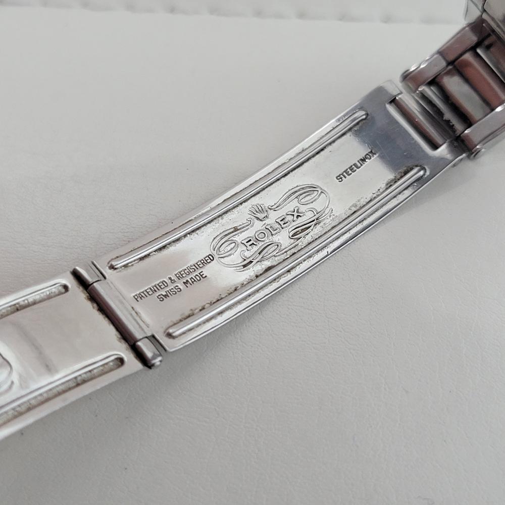Rolex Oysterdate Precision Ref 6694 34mm Mens Manual Wind 1960s Vintage RA564 For Sale 6